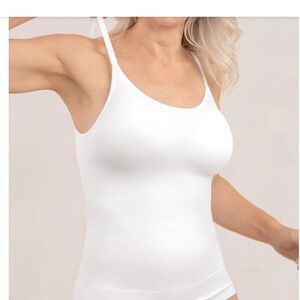 Shapermint Essentials Scoop Neck Cami Size L White